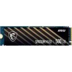 MSI SPATIUM M450 PCIe 4.0 NVMe M.2 M.2 500 G. [Levering: 4-5 dage]